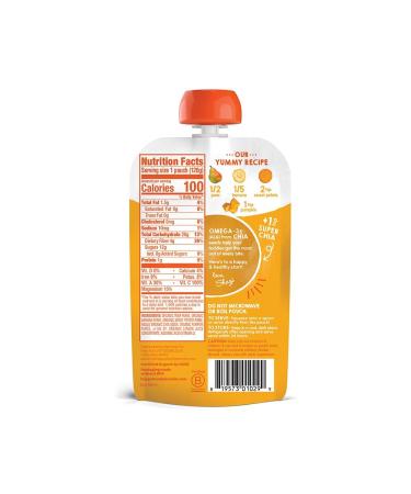 HAPPYTOT Organics Super Foods Stage 4 Pears Bananas Sweet Potatoes Pumpkin + Chia 4.22oz Pouch (Pack of 16) - Buy Online on GoSupps.com