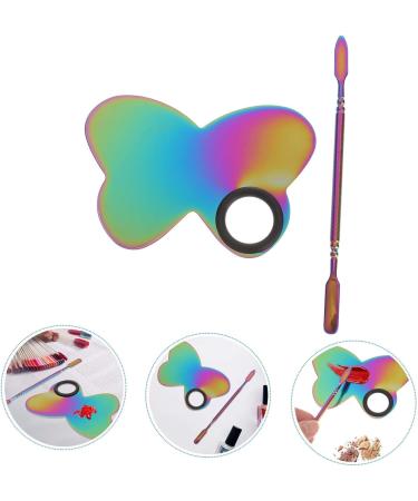  FRCOLOR FRCOLOR Elegant Makeup Palette with Mixing Tray and Spatula for Foundation and Nail Art - Buy Online on GoSupps.com