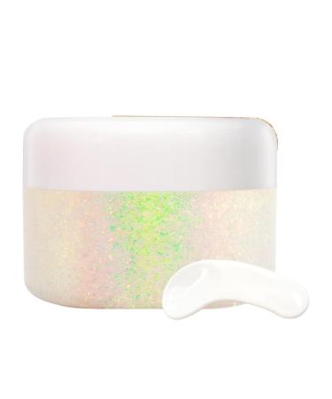 Hair Gel Hair Gel for Holographic Mermaid Rave Accessories Chunky Sparkling Makeup for Rave Body Face and Hair 02#