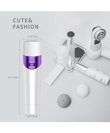Veru ETERNITY 4 in 1 Women Hair Trimmer - USB Rechargeable Hair Remover for Body, Nose, Ear, Eyebrow, Face, Bikini Line - Cordless Electric Shaver for Home and Travel in Purple - Buy Online on GoSupps.com