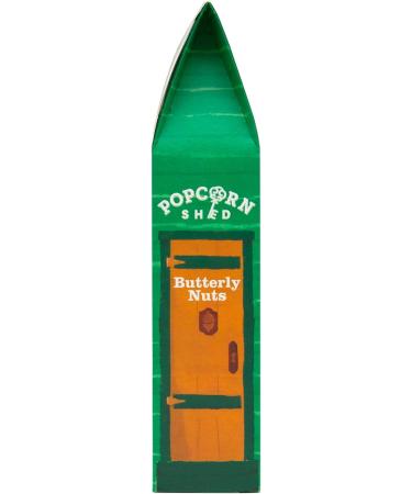 Popcorn Shed Butterly Nuts Gourmet Popcorn Gift Box - Gluten Free, Natural & Vegetarian - 80g Butter & 90g Snack - Perfect for Movie Nights (Pack of 1) - Buy Online on GoSupps.com