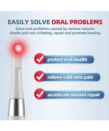 Buy Red Light Therapy Device for Cold Sores & Fever Blisters | Fast Healing & Pain Relief - Buy Online on GoSupps.com