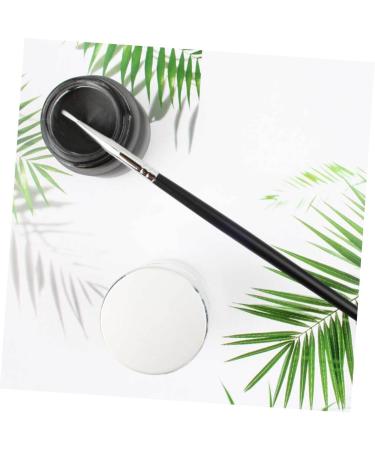 FOMIYES 6pcs Cream Tool Tools Eyeliner Makeup Bend Long Handle Brush Manmade Wooden Eye Cosmetic Fiber 18.1X0.5cm As Shown - Buy Online on GoSupps.com