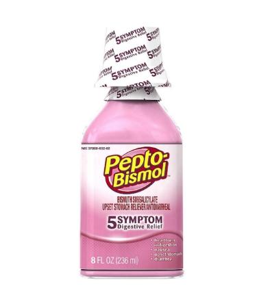 Pepto Bismol Liq Size 8z Pepto-Bismol Original Liquid