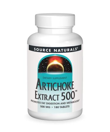 Source Naturals Artichoke Extract 500 180 Tablets