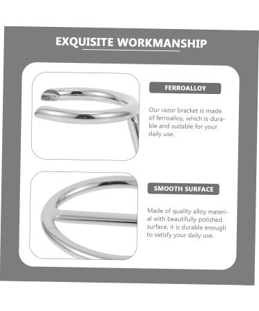 Coophya Stainless Steel Razor Holder & Stand for Men - Durable Shaving Rack - Buy Online on GoSupps.com