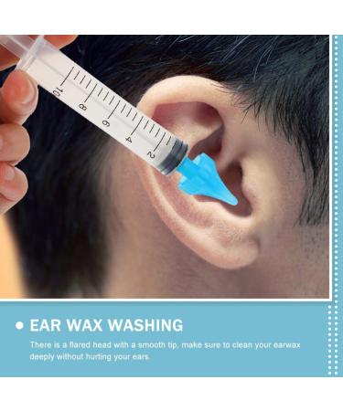 CIIEEO Ear Wax Removal Kit - 4pcs Ear Wax Syringe & Squeeze Bulb for Ear Cleaning - Black Ear Cleaning Tool - Buy Online on GoSupps.com