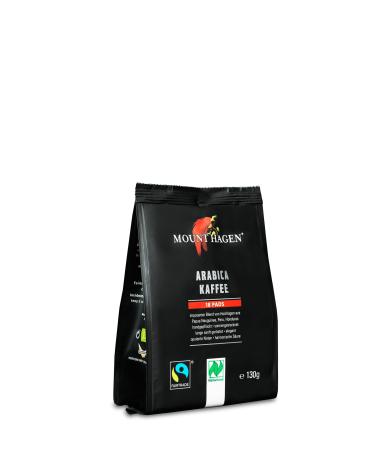 Wertform Mount Hagen Bio FT Naturland coffee pads Arabica 130 g