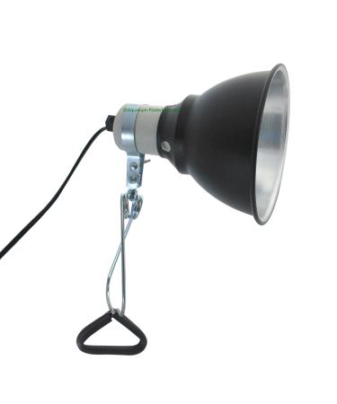 AQUARIUM PL DERHAUSEN Terrarium reflector clamp lamp lampshade with ceramic base E27 up to 100W 150mm lamp holder