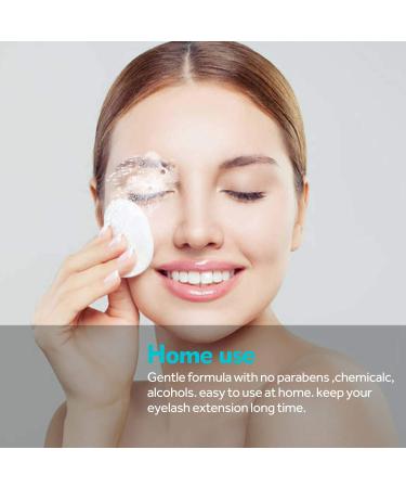 Cleansing Eyelash Extension Solution 200ML - Ideal for Home and Salon Use - Gentle on Extensions and Natural Lashes - Buy Online on GoSupps.com
