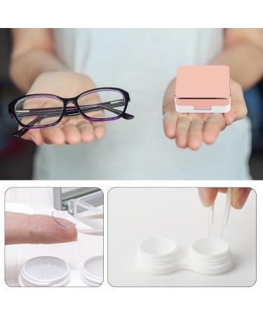 Beautyflier 2 Pack Contact Lens Case - Portable Travel Kit with Applicator Remover Tool & Mirror - Ideal for Colored Lenses (Black+Rose Gold - Buy Online on GoSupps.com