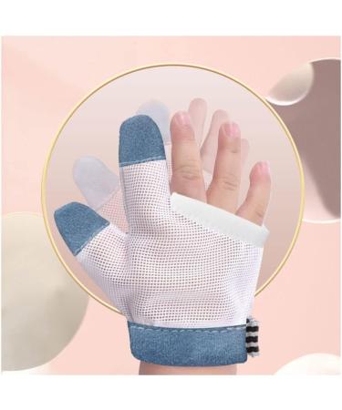 Thumb Sucking Guard for Kids | Finger Guard to Stop Thumb Sucking | Baby Gloves with Nylon Straps | Ages 12 Months-5 Years (Color B, Size Medium) - Buy Online on GoSupps.com