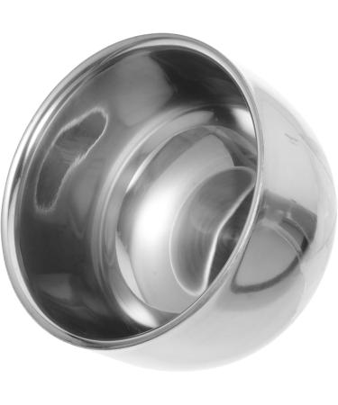Lurrose 4-Part Men's Shaving Accessories Set - Clean Shave Cream Aluminum Foam Rod Stainless Steel Capacity Shaving Cup - Metal Silver (4pcs) - International Shipping Available - Buy Online on GoSupps.com