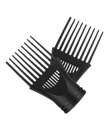 Balacoo 2pcs Hair Dryer Comb Spray Nozzle Professional Hair Dryer Blow Dryer Comb Attachment Modeling Tool