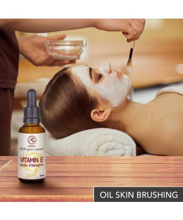 Vitamin E Drops 50ml - Highly Concentrated for Face Body & Hair Care - Natural Skincare Solution - Buy Online on GoSupps.com