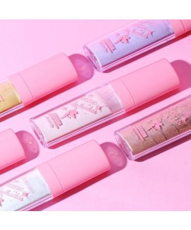 PICKX Fluorescent powder Body Flash Powder Stick Shiny Pink Fairy Pink Shiny Pink White Moonlight Powder Makeup stick Fairy Powder Highlights Fairy Powder Fairy Pink Highlights Patch Fairy Makeup (6PC) - Buy Online on GoSupps.com