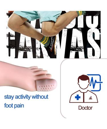 Breathable Silicone Gel Toe Caps - 16 Pieces for Big Toe Protection from Ingrown Toenails, Corns, Blisters and Painful Toe Problems - Buy Online on GoSupps.com