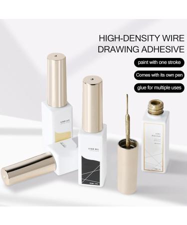 Metallic Painting Polish Bright Liner Metal Painted Drawing Liner Gel Manicures For Women Liner Bottle - Buy Online on GoSupps.com