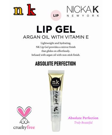 NK Hydrating Lip Gel Variety Set - Vitamin E Infused (Clear, Rosehip Oil, Bubble Gum, Cherry, Strawberry) - Buy Online on GoSupps.com