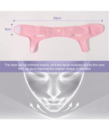 Facial Slimming Straps & Double Chin Reducer Band for Men & Women - V-Line Face Mask & Reusable Moisturizing Tape - Buy Online on GoSupps.com