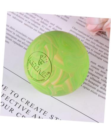 Frcolor Mini Yoga Massage Ball - 6.5cm Green Fitness Fascia Ball with Adhesive Strips & Net Bag - Ideal for Sports & Relaxation - Buy Online on GoSupps.com