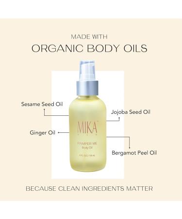 Organic Body Oil for Women | Certified Vegan & Paraben-Free Moisturizer | Hydrating Body Oil for Dry Skin | Clean Beauty Essential After Shower - Buy Online on GoSupps.com