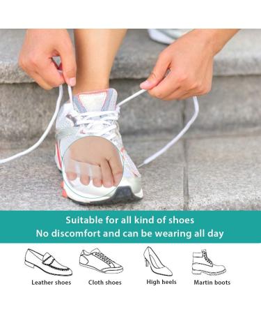 Pinky Toe Separators - 2 Pairs Gel Protectors for Overlapping & Curled Toes - Buy Online on GoSupps.com