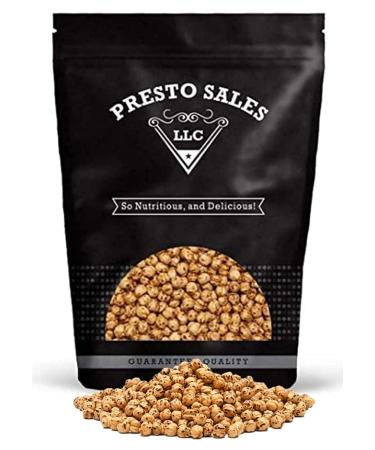 Yellow Double Roasted Unsalted Chickpeas - 5 lbs. Resealable Bag | Tasty Plant-Based Protein Snack for Energy | Garbanzo Beans for All Ages - Buy Online on GoSupps.com