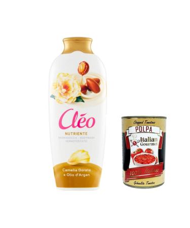 Straw 3x Paglieri Cleo Bath Foam Nourishing Golden Camellia and Argan Oil Gouden Camelia en Arganolie 750 ml