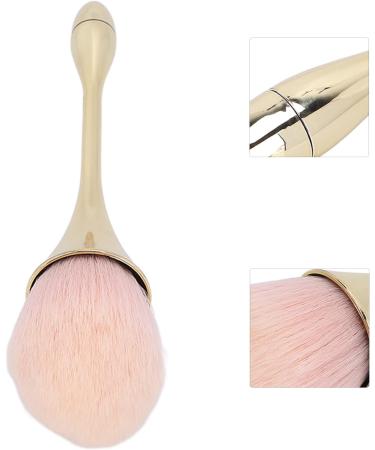 Verdant Touch Powder Brush Loose Powder Brush Fashionable Makeup Powder Brush for Makeup Artist Soft Hair Gold Color - Buy Online on GoSupps.com