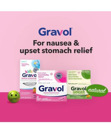 Gravol Kids Liquid 2.5 FL OZ - Motion Sickness Prevention & Relief for Children - Buy Online on GoSupps.com