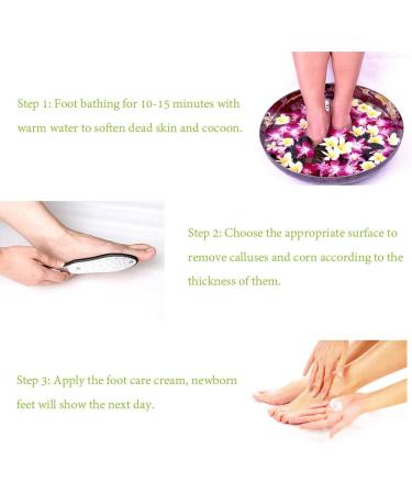 BEZOX Professional Foot File Callus Remover - Double Sided Pedicure Rasp for Cracked Heel - Surgical Grade Stainless Steel - Includes Cloth Storage Bag & Gift Box - Buy Online on GoSupps.com