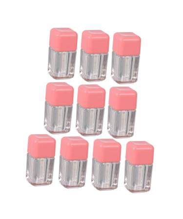 OUNONA 10pi ces Tube de Gloss Compact Carr F con de Gloss Rechargeable Pratique et Portable