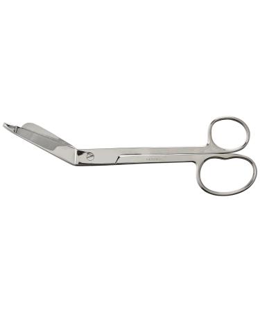 Prestige Medical Bandage Scissor with One Large Ring Serrated Blades, 7.25 Inch, 3.1 Ounce