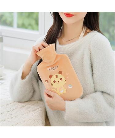 Pevsco 1000ml Hot Water Bottle | Long-Term Heat Portable Velvet Design Cute Hand Warmer | International Shipping Available - Buy Online on GoSupps.com
