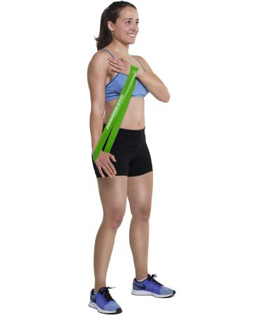 Panathletic Fitness Straps Set - 5 Resistance Bands (Black Red Yellow Blue Green) with Exercise Guide & eBook (German) - International Shipping Available - Buy Online on GoSupps.com