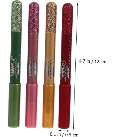 Baluue 36 Pcs Pearlescent Eyeshadow Pencil Concealer Pencil Eye Shadow Sticks Eyeliner Pencil Powder 12.5X0.5cmx3pcs Assorted Colorx3pcs - Buy Online on GoSupps.com