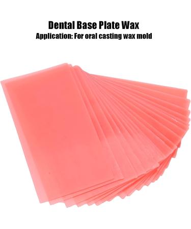 18pcs Red Dental Base Plate Wax | Dentist Auxiliary Material for Clinical Trials | Dental Wax Plate Supply - Buy Online on GoSupps.com