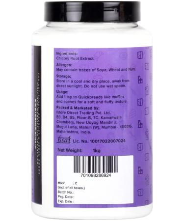 Urban Platter Inulin Powder 1Kg Fructo Oligo Saccharides Prebiotic & Rich in Fiber FOS  - Buy Online on GoSupps.com