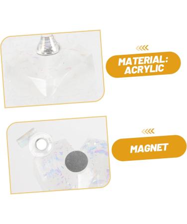 Beavorty 1 Set magnetic base nail stands for press on press on nail holder nail display stand nail holder for painting nails magnetic nail supplies for beginners Acrylic portable Nail set - Buy Online on GoSupps.com