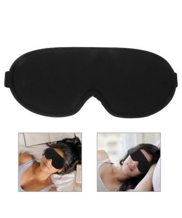 FRCOLOR Blackout Eye Mask - Adjustable Cotton Sleeping Shades for Travel & Home | Comfortable Light Blocking Covers for Women & Men - Buy Online on GoSupps.com