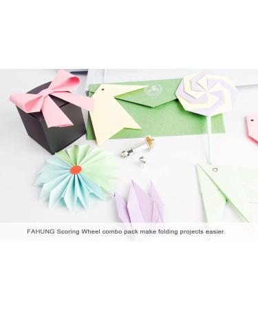 Scoring Wheel Combo Pack for Cricut Maker 3 - 01 & 02 Tip with Drive Housing - Folds Cards, Envelopes, Boxes, 3D Creations - Compatible with Cricut Maker - Double Scoring Wheel Tool - Buy Online on GoSupps.com