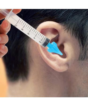 Ciieeo 4Pcs Ear Wax Removal Syringe - 10ml Plastic Cleaner Tool for Ear Canal Cleaning at Home or Salon - Buy Online on GoSupps.com
