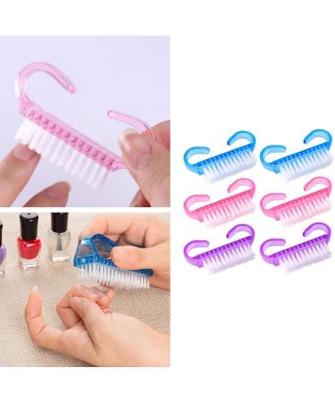 Changyeah 18 Pieces Nail Brush for Cleaning Fingers and Nails Manicure Scrubbers for Cleaning Nails with Handles Brushes for Men and Women Pet Teeth (3 Colours) - Buy Online on GoSupps.com