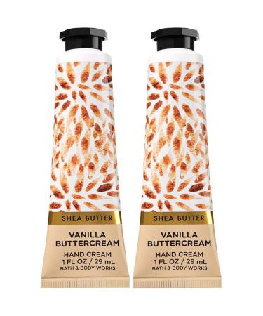 Bath and Body Works 2 Pack Vanilla Buttercream Hand Cream with Shea Butter. 1 Oz. - Buy Online on GoSupps.com