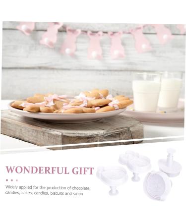 Zerodeko 8pcs Easter Stencils Easter Egg Chocolate Easter Candy Cookie Mould Small Dog Biscuits Ice Block Mold Easter Baking Dog Biscuits Small DIY Gift Silica Gel White Cake Mold Household - Buy Online on GoSupps.com