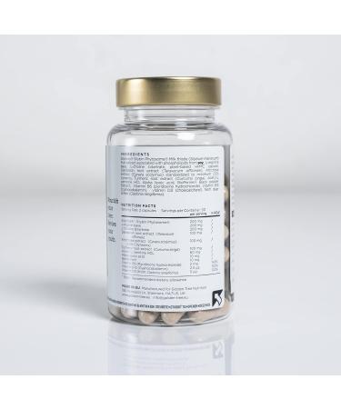 Golden Tree Liver Complex - 100% Natural Vegan Liver Detox with Milk Thistle Artichoke Dandelion & Essential Vitamins - Buy Online on GoSupps.com