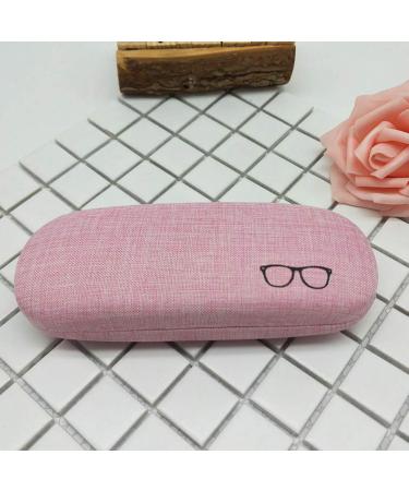 Fabric glasses hard case portable eyeglasses case box (Pink) - Buy Online on GoSupps.com