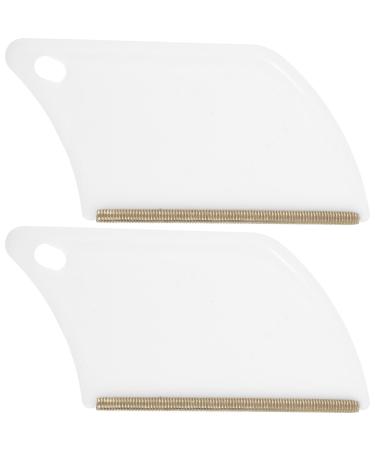 Lurrose 2st hair removal device cake knitting comb pilling razor hand tools sweater feasts made of fine wool manual lint remover Pilling remover plastic carpet hairball