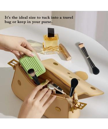 Shop Aoowu 4-in-1 Double-Sided Makeup Brush Set - Portable Removable Cosmetic Brushes for Concealer Eyeshadow Rouge & Foundation (Black) | International Shipping Available - Buy Online on GoSupps.com